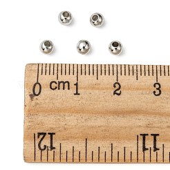 Round Brass Cord End Caps&nbsp;KK-D275-01P