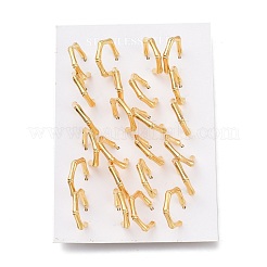 304 Stainless Steel Half Hoop Earrings&nbsp;EJEW-H100-10G