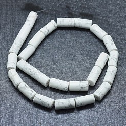 Natural Howlite Beads Strands&nbsp;G-F631-F03