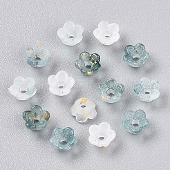 Frosted Transparent Acrylic Beads&nbsp;OACR-N137-72L