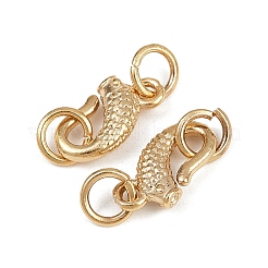 Brass Hook and S-Hook Clasps&nbsp;KK-P310-18G