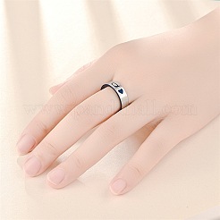 304 Stainless Steel Finger Rings&nbsp;WGBA492-02