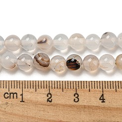 Natural Dendritic Agate Beads Strands&nbsp;G-A232-A01-02