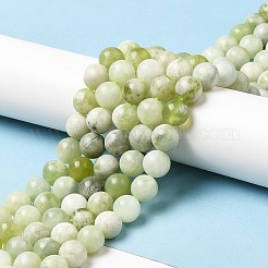 Natural New Jade Beads Strands&nbsp;X-G-K340-A01-03
