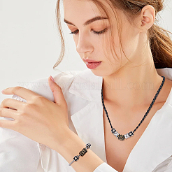 6Pcs 3 Styles 304 Stainless Steel European Beads&nbsp;STAS-UN0044-65