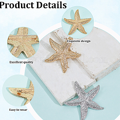 2Pcs 2 Colors Alloy Lapel Pins for Backpack Clothes&nbsp;JEWB-CY0001-09