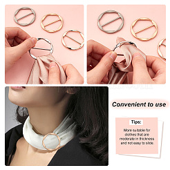 6Pcs 6 Style Zinc Alloy Buckles&nbsp;FIND-GA0002-44
