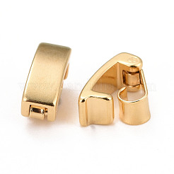 Eco-Friendly Brass Watch Band Clasps&nbsp;KK-M225-26G-D