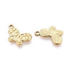 304 Stainless Steel Butterfly Pendants&nbsp;STAS-T069-33G