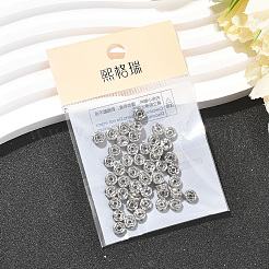 SHEGRACE Brass Micro Pave Clear Cubic Zirconia Spacer Beads&nbsp;XGRQ1U734-308P