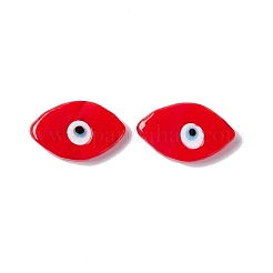 Handmade Evil Eye Lampwork Cabochons&nbsp;LAMP-F025-06
