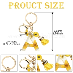 Resin & Alloy Enamel Keychain&nbsp;X1-KEYC-YW00134-01