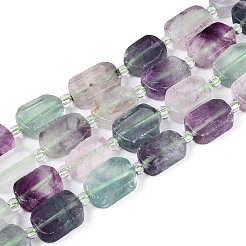 Natural Colorful Fluorite Beads Strands&nbsp;G-T138-26A-12