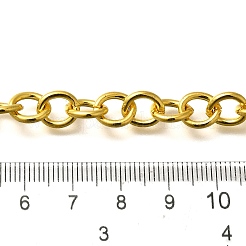 Rack Plating Brass Link Chains&nbsp;CHC-M027-01G