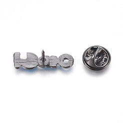 Alloy Safety Brooches&nbsp;JEWB-TAC0001-17