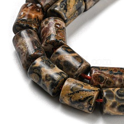 Natural Leopard Skin Jasper Beads Strands&nbsp;G-Q1008-A06