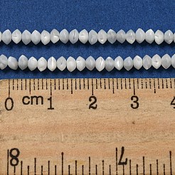 Natural Trochus Shell Rondelle Beads Strands&nbsp;SSHEL-H072-01B