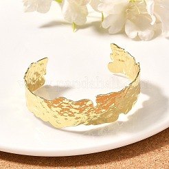 Rack Plating Brass Cuff Bangles&nbsp;BJEW-A137-06G