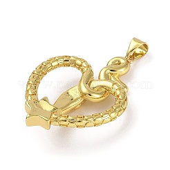 Brass Pendants&nbsp;KK-D042-01B-G