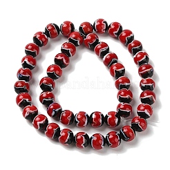Handmade Lampwork Beads Strands&nbsp;LAMP-P062-02A