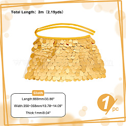 Polyester Tassel Belly Dance Short&nbsp;AJEW-WH0038-95A