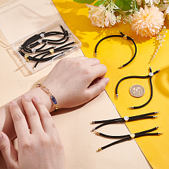 10Pcs 2 Colors Nylon Cords Bracelet Makings Fit for Connector Charms&nbsp;MAK-UN0001-69