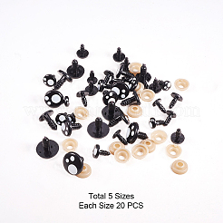 Resin Craft Doll Eyes&nbsp;DIY-WH0126-01-WH