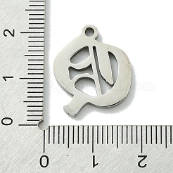 Non-Tarnish 201 Stainless Steel Pendants&nbsp;STAS-B055-01P-Q