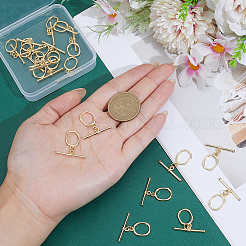 20 Bags Brass Toggle Clasps&nbsp;KK-ME0003-88