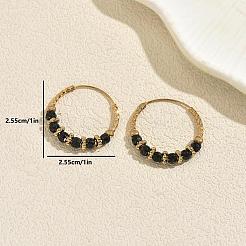 Brass Hoop Earrings for Women&nbsp;RV2924