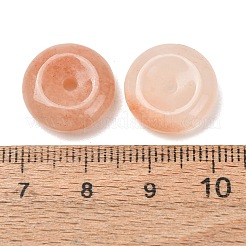 Natural Pink Aventurine Peace Donut Pendants&nbsp;GG-CBA04F4-02C