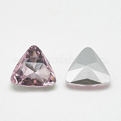 Pointed Back Glass Rhinestone Cabochons&nbsp;RGLA-T087-18mm-10