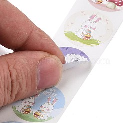 8 Patterns Easter Theme Self Adhesive Paper Sticker Rolls&nbsp;LS-DIY-C060-03K