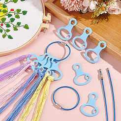 30Pcs Acrylic Spool Floss Bobbins&nbsp;FIND-PH0018-62B-01