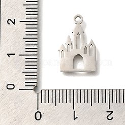 201 Stainless Steel Pendants&nbsp;STAS-R136-11P