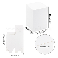 Foldable Creative Kraft Paper Box&nbsp;CON-WH0062-05B