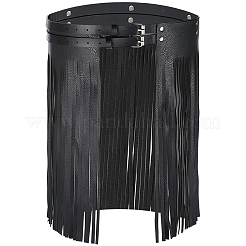 Imitation Leather Fringe Skirt Waist Belts&nbsp;AJEW-WH20020-266A