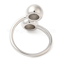 Large Ball Cluster Finger Ring&nbsp;RJEW-A017-01P