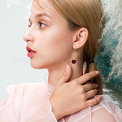 Faux Mink Fur Covered Charms&nbsp;WOVE-PH0001-15