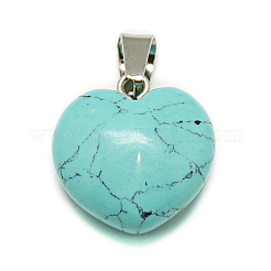 Natural & Synthetic Mixed Stone Pendants&nbsp;G-S293-03-B