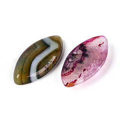 Dyed Natural Agate Cabochons&nbsp;G-T144-78M