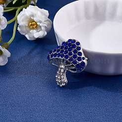 Cubic Zirconia Mushroom Brooch&nbsp;JBR102G