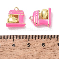 Brass Enamel Pendants&nbsp;LS-KK-A300-05G