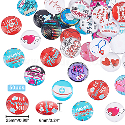 1Bag Glass Cabochons&nbsp;GGLA-PH0001-39B