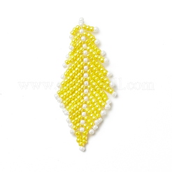 Braided TOHO Japanese Seed Bead Big Pendants&nbsp;PALLOY-MZ00001