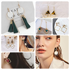 60Pcs 6 Style Brass Linking Rings&nbsp;KK-PH0002-37