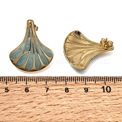 Brass Stud Earrings for Women&nbsp;KK-CBA9D38-01G-05