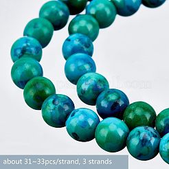 3 Strands Natural Chrysocolla Beads Strands&nbsp;G-OC0002-43