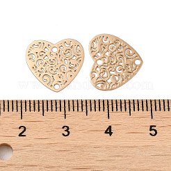 Rack Plating Brass Connector Charms&nbsp;KK-Q792-19LG