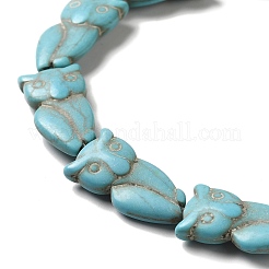 Synthetic Turquoise Beads Strands&nbsp;G-E594-04